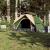 Cort de camping cupolă 5 persoane, setare rapidă, verde GartenMobel Dekor