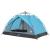 Cort de camping cupolă 2 persoane, setare rapidă, albastru GartenMobel Dekor