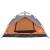 Cort camping cupolă 2 persoane, gri/portocaliu, setare rapidă GartenMobel Dekor