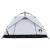 Cort de camping 2 persoane, alb opac, setare rapidă, țesătură GartenMobel Dekor