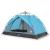 Cort de camping cupolă 3 persoane, setare rapidă, albastru GartenMobel Dekor
