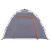 Cort camping cupolă 3 persoane, gri/portocaliu, setare rapidă GartenMobel Dekor