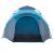 Cort de camping cupolă 3 persoane, setare rapidă, albastru GartenMobel Dekor