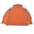 Cort camping cupolă 3 persoane, gri/portocaliu, setare rapidă GartenMobel Dekor