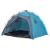 Cort de camping cupolă 4 persoane, setare rapidă, albastru GartenMobel Dekor