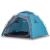 Cort de camping cupolă 4 persoane, setare rapidă, albastru GartenMobel Dekor