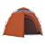 Cort camping cupolă 4 persoane, gri/portocaliu, setare rapidă GartenMobel Dekor