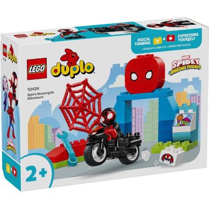 LEGO DUPLO AVENTURA PE MOTOCICLETA A LUI SPIN 10424 SuperHeroes ToysZone