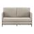 Canapea Soini 78x125x67cm extensibila bej [en.casa] HausGarden Leisure