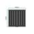 Radiator Nore 60x60cm negru 459W [neu.haus] HausGarden Leisure