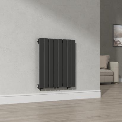 Radiator Nore 60x60cm negru 459W [neu.haus] HausGarden Leisure