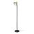 Lampadar Namsos 156cm 1x E27 60W metal negru/auriu [lux.pro] HausGarden Leisure