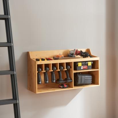 Organizator scule Gjemnes 86x25x45cm [en.casa] HausGarden Leisure