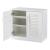 Dulap pantofi Loten 62x63x36cm alb [en.casa] HausGarden Leisure