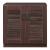 Dulap pantofi Loten 62x63x36cm wenge [en.casa] HausGarden Leisure