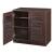 Dulap pantofi Loten 62x63x36cm wenge [en.casa] HausGarden Leisure