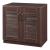 Dulap pantofi Loten 62x63x36cm wenge [en.casa] HausGarden Leisure