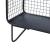 Raft de sine statator Volda 90x50x19cm metal negru [en.casa] HausGarden Leisure