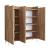 Beistellschrank Sirdal 103,5x90x30 cm Eiche-Optik [en.casa] HausGarden Leisure