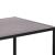 Raft de sine statator Isojoki 120x35x87,5cm otel negru mat [en.casa] HausGarden Leisure