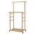 Suport haine Ilmajok 147x70x36cm mobil pe 4 roti [en.casa] HausGarden Leisure