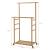 Suport haine Ilmajok 147x70x36cm mobil pe 4 roti [en.casa] HausGarden Leisure