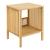 Masuta, en.casa, PXNB-0709 Varde, 50 x 38,5 x 33 cm, bambus, natur, cu raft inferior HausGarden Leisure