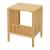 Masuta, en.casa, PXNB-0709 Varde, 50 x 38,5 x 33 cm, bambus, natur, cu raft inferior HausGarden Leisure