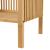 Masuta, en.casa, PXNB-0709 Varde, 50 x 38,5 x 33 cm, bambus, natur, cu raft inferior HausGarden Leisure