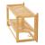 Raft, en.casa, PXNB-0701 Thyboron, 30 x 55 x 22,5 cm, bambus, natur, montabil pe perete HausGarden Leisure