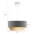 Lampa suspendata Loughborough 1 x E27 max 20W  70 cm alb gri galben [lux.pro] HausGarden Leisure