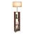 Lampa de podea Redditch 150 cm,1 x E27, max 20W cu raft depozitare [lux.pro] HausGarden Leisure