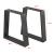 Tischgestell Marstal 42x40cm Schwarz [en.casa] HausGarden Leisure