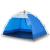 Cort camping 4 persoane albastru azur impermeabil setare rapidă GartenMobel Dekor