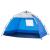 Cort camping 4 persoane albastru azur impermeabil setare rapidă GartenMobel Dekor