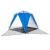 Cort camping 4 persoane albastru azur impermeabil setare rapidă GartenMobel Dekor