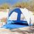 Cort camping 4 persoane albastru azur impermeabil setare rapidă GartenMobel Dekor