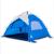 Cort camping 3 persoane albastru azur impermeabil setare rapidă GartenMobel Dekor