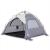 Cort camping 3 persoane gri impermeabil setare rapidă GartenMobel Dekor