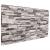 Panouri de perete 3D, 10 buc., gri deschis, 100x50 cm, EPS GartenMobel Dekor