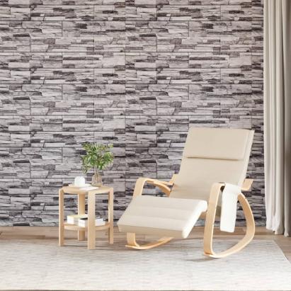 Panouri de perete 3D, 10 buc., gri deschis, 100x50 cm, EPS GartenMobel Dekor