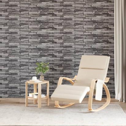 Panouri de perete 3D, 14 buc., antracit, 100x25 cm, EPS GartenMobel Dekor