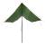 Prelată de camping, verde, 460x305x210 cm, impermeabilă GartenMobel Dekor