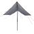 Prelată de camping gri/portocaliu, 460x305x210 cm, impermeabilă GartenMobel Dekor