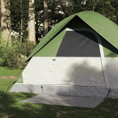 Cort de camping cupolă pentru 2 persoane, verde, impermeabil GartenMobel Dekor