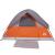Cort de camping pentru 2 persoane, gri/portocaliu, impermeabil GartenMobel Dekor