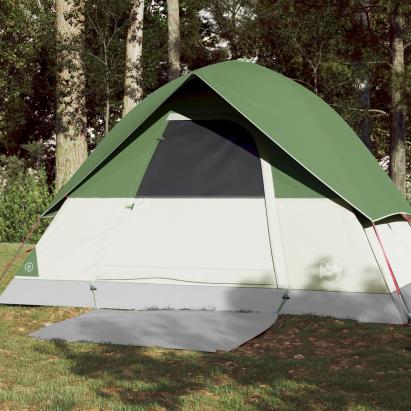 Cort de camping cupolă pentru 3 persoane, verde, impermeabil GartenMobel Dekor