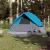 Cort de camping cupolă pentru 3 persoane, albastru, impermeabil GartenMobel Dekor