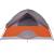 Cort de camping cupolă 3 persoane, gri/portocaliu, impermeabil GartenMobel Dekor