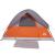 Cort de camping pentru 4 persoane, gri/portocaliu, impermeabil GartenMobel Dekor